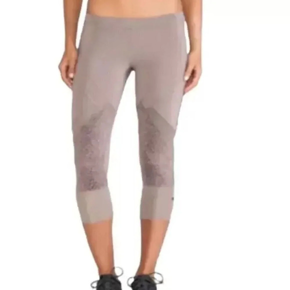 Adidas by Stella McCartney Essential Tan Brown Leggings - Picture 1 of 13